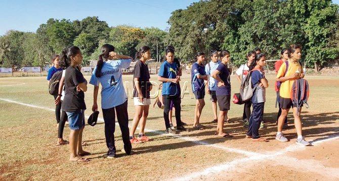 5pm: Members of the Thane District Football Association women’s team protest their disqualification from the Maharashtra State Inter-District Senior Women’s Championship by walking on to the Karnatak Sporting Association ground to halt the 5pm kick-off between Nagpur and Dhule District Football Association