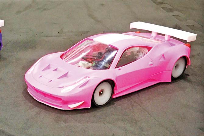 a Mini Z car