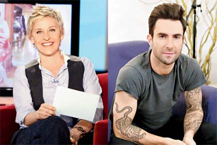 Ellen DeGeneres named my kid, says Maroon 5's Adam Levine