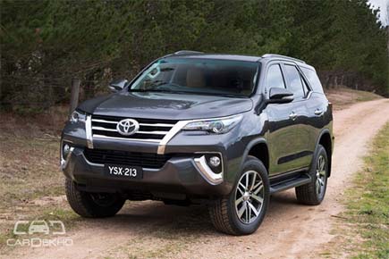 All-New Toyota Fortuner Launched At Rs 25.92 Lakh