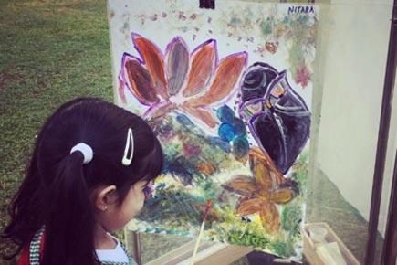 Twinkle Khanna shares an adorable photo of her 'budding Picasso'