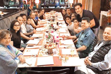 The Khandaan comes together for Malaika and Arbaaz's son's birthday
