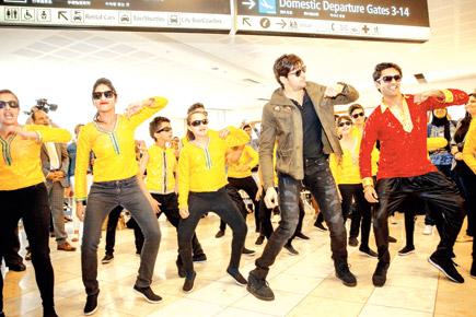 Why is Sidharth Malhotra dancing at New Zealand airport?