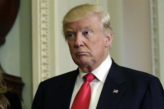 US President-elect Donald Trump. Pic/ AFP