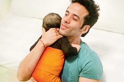 Daddy time for Tusshar Kapoor