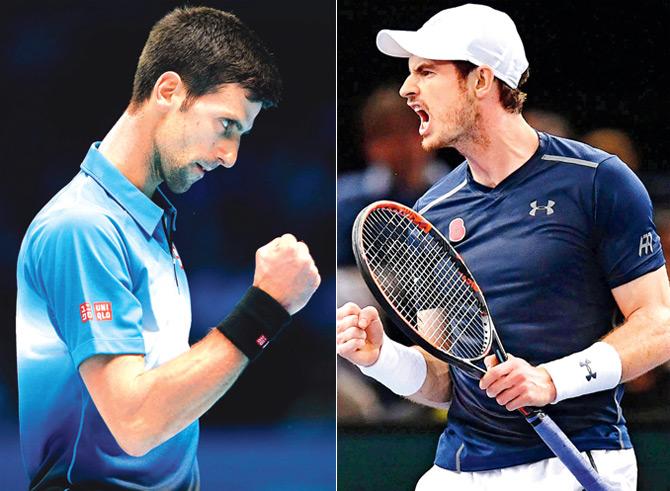 Serbian Novak Djokovic and Great Britain