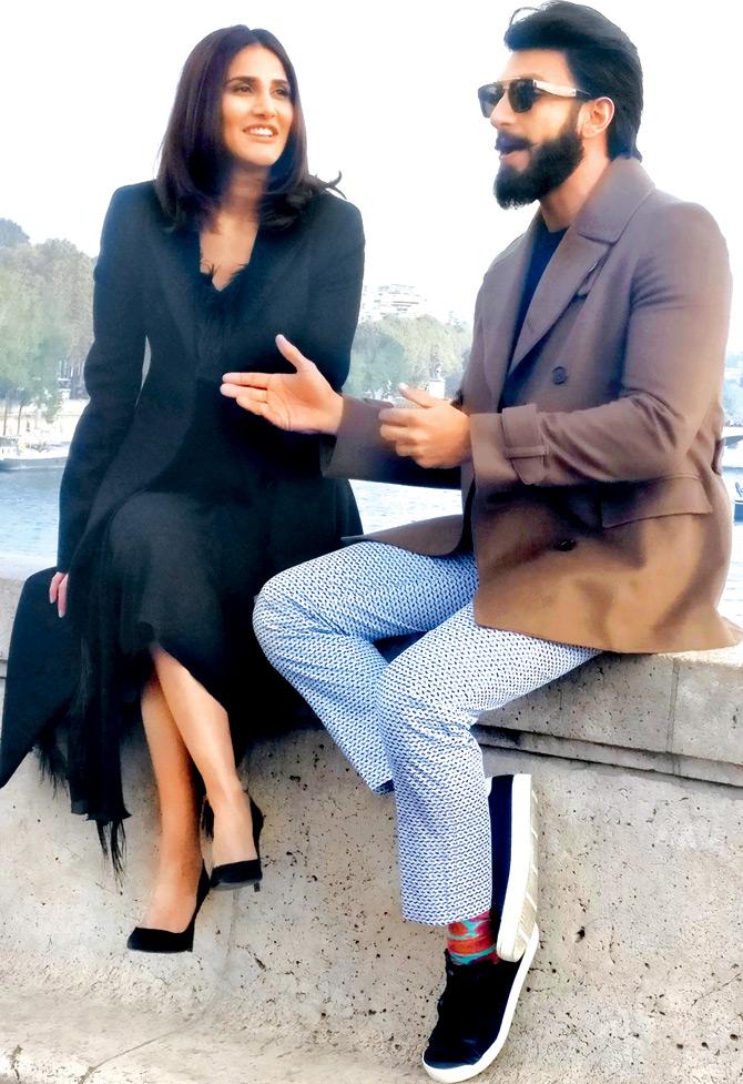 Vaani Kapoor and Ranveer Singh