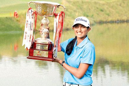 Rookie Indian golfer Aditi Ashok scripts history