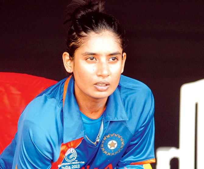 Captain Mithali Raj led from the front against West Indies