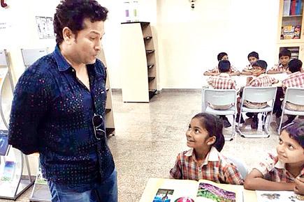 Sachin happy with transformation of village adopted by him in Andhra Pradesh