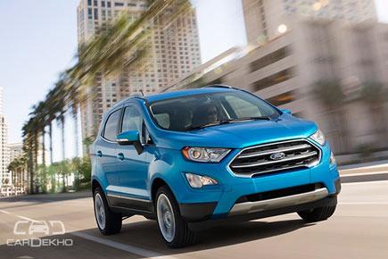 Ford EcoSport will be first India-made car to be exported to US