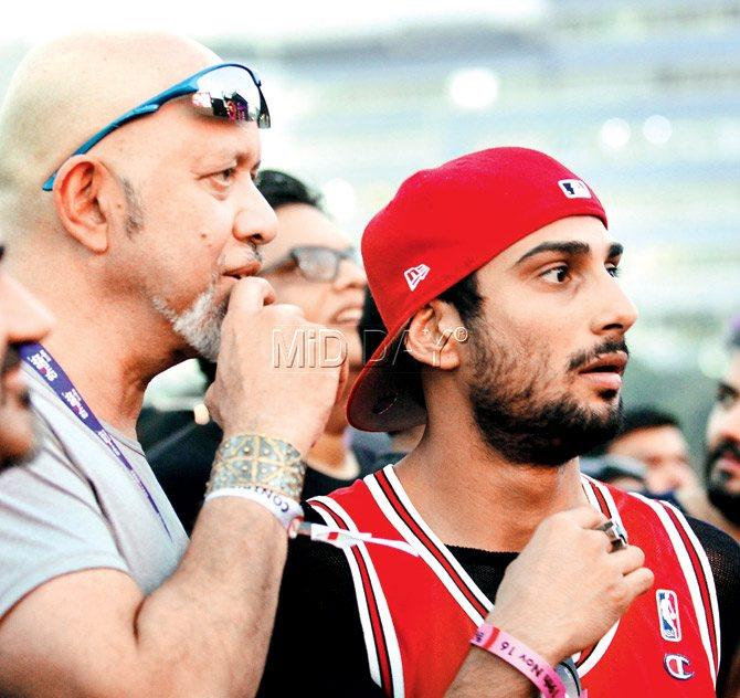 Loy Mendonsa and Prateik Babbar at the fest