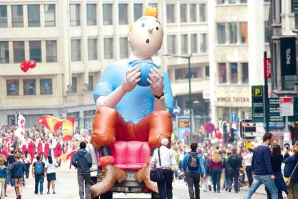 Tintin drawing sells for record 1.55 mn euros