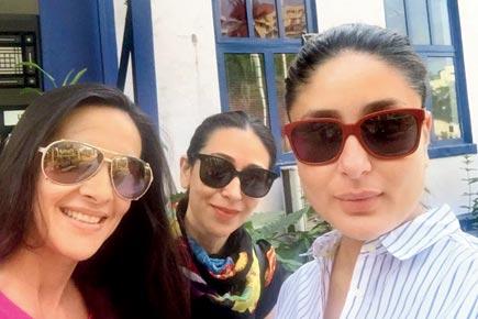 Where was Tara Sharma spotted with the Kapoor sisters?