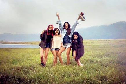 Lisa Haydon shoots for 'The Trip' in Shillong