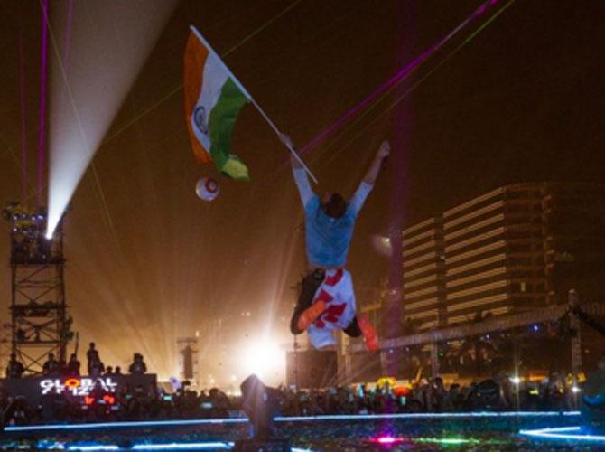Chris Martin insulted tricolour, alleges NCP