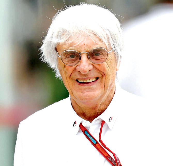 F1 boss Bernie Ecclestone