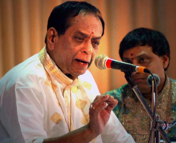 Veteran Carnatic singer M. Balamuralikrishna passes away