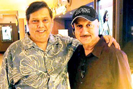 Anupam Kher watches 'Doctor Strange' with David Dhawan