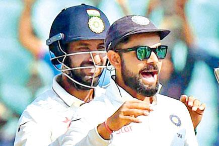 Vizag Test: Virat Kohli plays lead role in India being cock-a-hoop