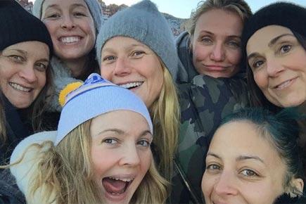 Drew Barrymore goes hiking with Cameron Diaz and Gwyneth Paltrow