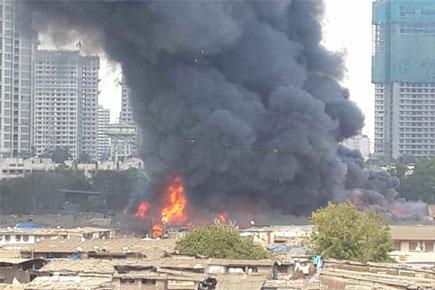 Watch video: Major fire breaks out at a furniture market in Oshiwara, Mumbai