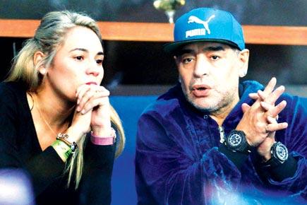 Davis Cup: Deigo Maradona watches Argentina draw level with Croatia