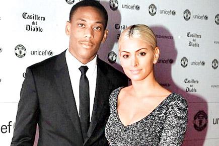 Man United star Anthony Martial's girlfriend's car falls in ditch