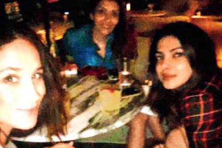 Priyanka Chopra parties with Prince Harry's girlfriend Meghan Markle in LA