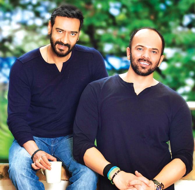Ajay Devgn and Rohit Shetty