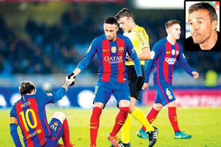 La Liga: Luis Enrique blasts Barcelona after Real Sociedad draw