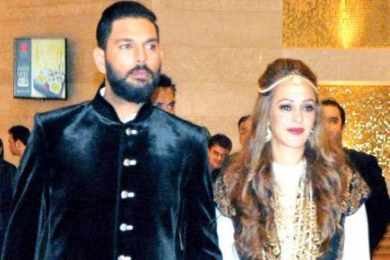 Yuvraj Singh and Hazel Keech kickstart their wedding functions