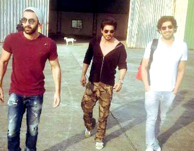 Ranbir Kapoor, SRK and Ayan Mukerji reach Alibaug