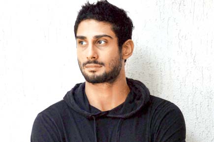 Prateik Babbar audition for an international production in France