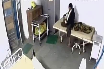 Caught on camera: Rape accused escapes from hospital