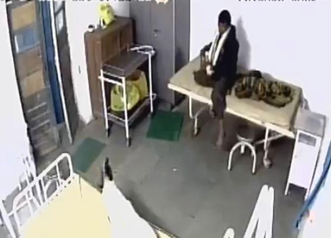 Caught on camera: Rape accused, in police custody escapes from hospital