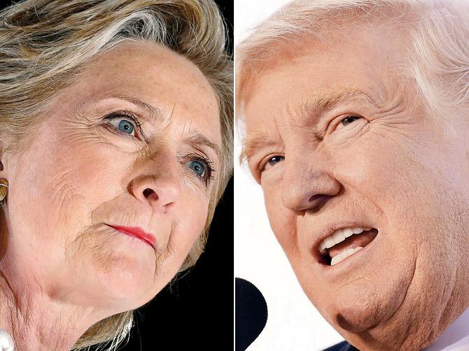 Hillary Clinton and Donald Trump