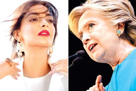 Sonam Kapoor campaigns for Hillary Clinton in Arizona