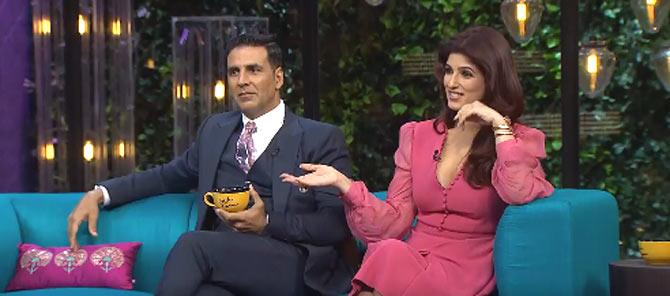 Akshay Kumar and Twinkle Khanna in the new promo of 