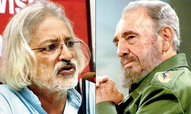 Anand Patwardhan and Fidel Castro
