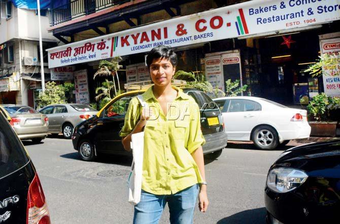 Ayushi Shriramwar is creating a six-foot-high bread sculpture at Kyani and Co