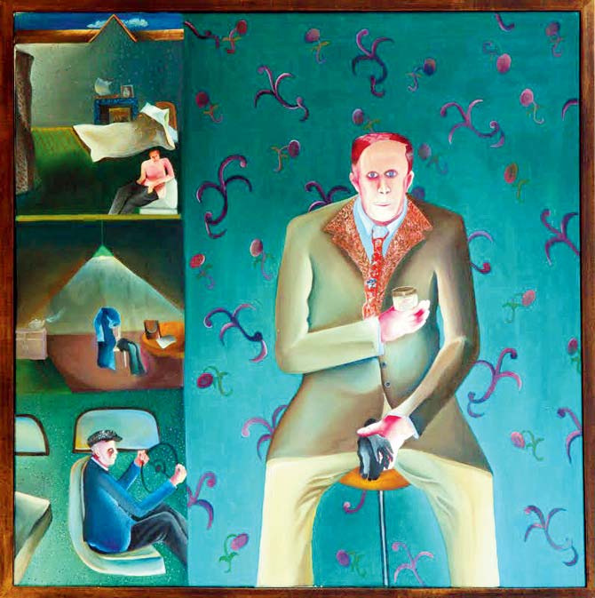 Man in Pub by Bhupen Khakhar
