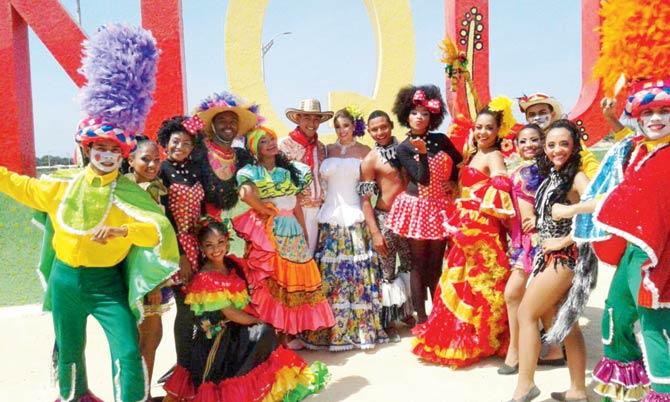 Colombian carnival group, Son Latino