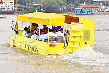 Now, explore Goa on land and water in the city's first amphibious vehicle