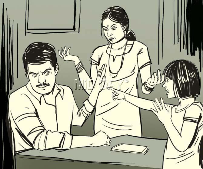 Pratibha confronts her husband Raju about the allegation and he flatly denies it. Just then, their daughter Pradnya walks in and tells Pratibha how she had seen Raju with a woman on the bus