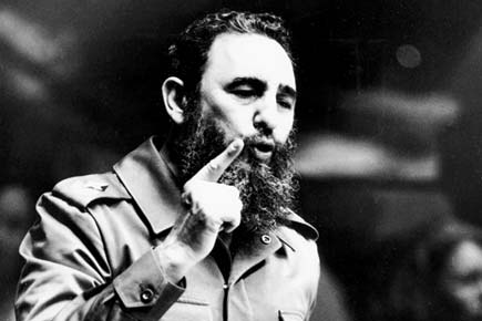 Red salute to comrade Fidel castro