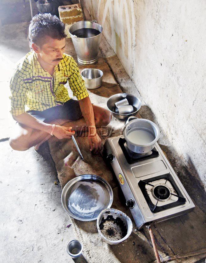 Indu Bhagel stares at his near empty utensils, certain that he will have to sleep on an empty stomach