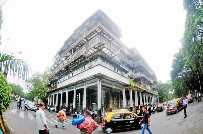 The hotel stood in the heart of an emerging city after the Fort walls were torn down