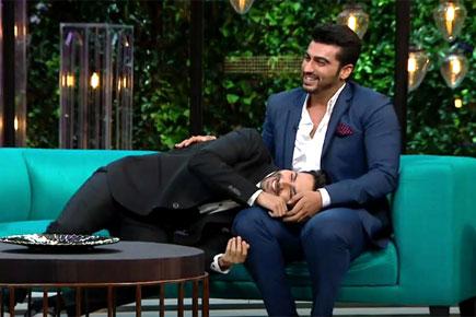 Varun Dhawan Fuking A Dick - Koffee With Karan': Arjun Kapoor says he has a bigger penis than Varun  Dhawan