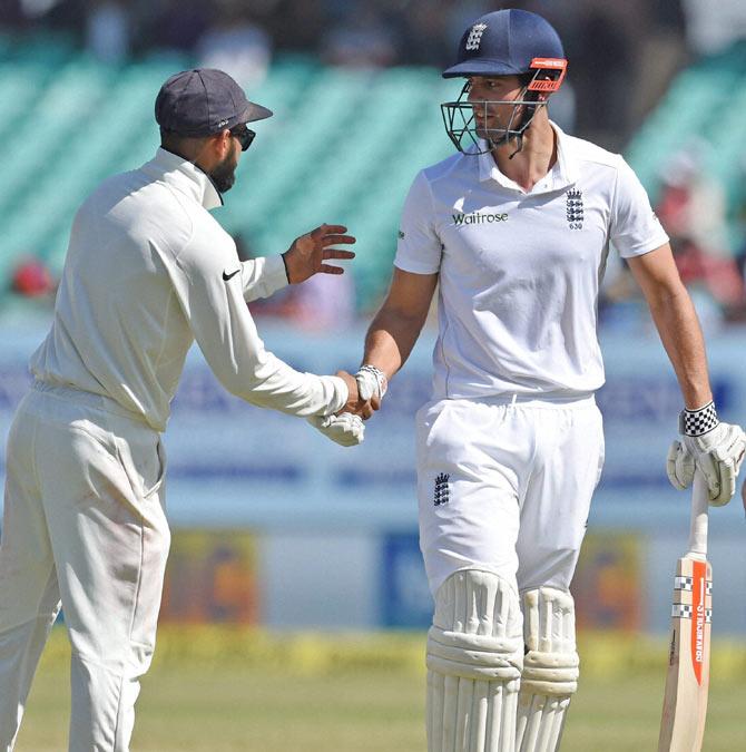 India-England first Test at Rajkot ends in draw